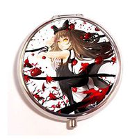 Lingerin Hot Anime RWBY Ruby Rose Fashion Custom Round Pill Box Case Medicine Vitamin Organizer as a Nice Gift
