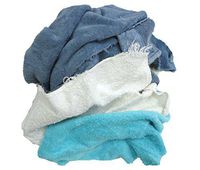 Pro-Clean Basics A99604 Recycled Cloth Rags, 4 lb. Bag, Colored