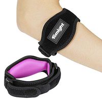 Tomight [2 Pack] Elbow Brace, Tennis Elbow Brace with Compression Pad for Both Men and Women, Pink