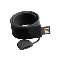 FAgdsyigao 4GB 8GB 16GB 32GB 64GB Wristband U Disk, USB Flash Drive Pen Memory Stick for PC Computer Black 1g