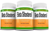 3 Bottles Beta Sitosterol 800mg Per Serving 270 Total Capsules Prostate Support KRK Supplements