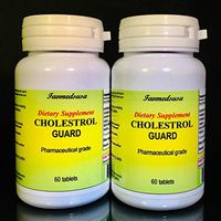 Cholesterol Guard, Bowel Movement. Made in USA - 120 (2x60) Tablets