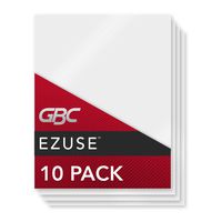 Swingline GBC Thermal Laminating Sheets/Pouches, Letter Size Pouch, 5 Mil, EZUse, 10 Pack (3747324)