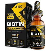 Gotas De Biotina Extra Fuerte De 10000 Mcg, 60 Porciones, Veganas, Suppor