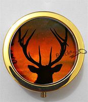 BlackKey Different Animals 3-Compartment Decorative Pocket Gift Box Case Organizer for Pill, Color 2 -1920