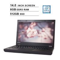 2019 Premium Lenovo Thinkpad T440 14 Inch Business Laptop (Intel Dual Core i5-4300U up to 2.9GHz, 8GB DDR3 RAM, 512GB SSD, Intel HD 4400, WiFi, HDMI, Windows 10 Pro) (Renewed)