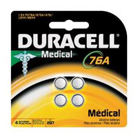 Duracell Home / Medical Battery Px76a 4 Pack