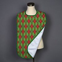 Christmas Argyle Adult Bib - Covered with Care