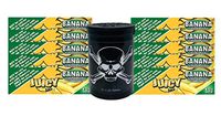 Herb Airtight Container Fresh Kettle with Juicy Jay's Banana 1.25 Flavored Hemp Rolling Papers 10 Count DC Crafts Nation- Jolly Roger