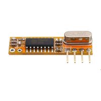 HDHUA Modification Accessories 5pcs RXB12 433Mhz Superheterodyne Receiver Board Wireless Receiver Module High Sensitivity
