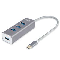 CableCreation USB C Hub, Type C with 3 USB 3.0 Aluminum Adapter, Compatible with MacBook Pro 2018, iPad Pro 2018,XPS 13, Yoga 910, Galaxy S8, LG G5, Flash Drive,External Hard Drive