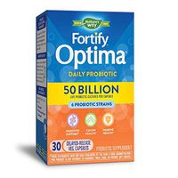 Nature's Way Primadophilus Optima 50 Billion Active HDS Probiotics, 30 Capsules