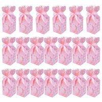 IMIKEYA 20Pcs Candy Boxes Party Favors Creative Flamingo Wedding Candy Boxes Gift Wrap Boxes for Birthday Wedding Banquet Party
