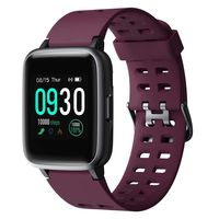 Willful Smart Watch for Android Phones Compatible iPhone Samsung IP68 Swimming Waterproof Smartwatch Sports Watch Fitness Tracker Heart Rate Monitor Digital Watch Smart Watches for Men Women Purple