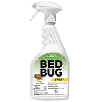 HARRIS Plant Based Bed Bug Killer, Fast Acting Spray with Extended Residual (20oz)