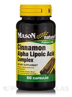 Mason Vitamins Cinnamon Alpha Lipoic Acid Complex Capsules, 60 Count