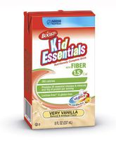 BOOST KID ESSENTIALS, W/FIBER, 1.5 CAL, VANILLA, 8 OZ, 27/CS