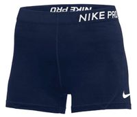Nike Womens 3" Compression Shorts Pro 897820 Black/White Size Small