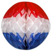 12" Patriotic Honeycomb Ball