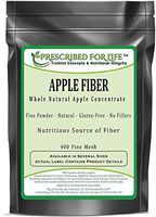 Apple Fiber - Whole Non-GMO Natural Apple Concentrate Powder - No Fillers, 12 oz (340 g)