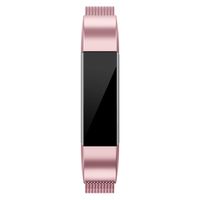 QusFy Metal Bands Compatible with Fitbit Alta/Alta HR/Ace, Stainless Steel Metal Replacement Accessories Wristband Small Large for Women Men, Silver, Black, Rose Gold, Colorful, Champagne