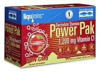 Electrolyte Stamina Power Pak Raspberry Trace Minerals, 30 Packet
