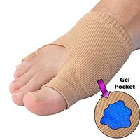 Gel Cushioned Bunion Protection Sleeve (1-Pair)