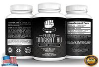 TripleTek USA Premium Tongkat Ali Extract 400mg - Eurycoma Longifolia (Longjack) All-Natural Testosterone Booster - Promotes Overall Well-Being - 3 Bottles, 180 Caps, 3 Month Supply