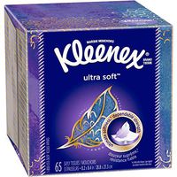 Facial Tissues 3 Ply - 8.25" x 8.40" - White - Soft, Strong - for Home, Office, School - 65 Quantity Per Box - 27 / Carton