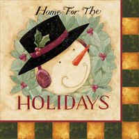 Cocktail Size Paper Napkin,Christmas Wishes