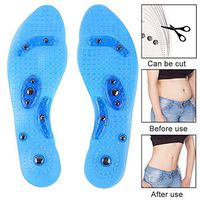 Mindinsoles for Men and Women Acupressure Magnetic Insoles for Feet Massage Foot