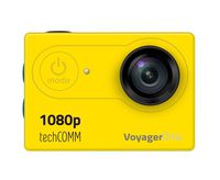TechComm Voyager One Waterproof Sports Action Camera CMOS Sensor with 21 Accessory Bundle