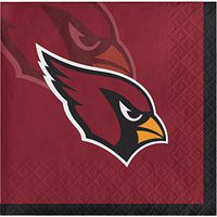 Arizona Cardinals Beverage Napkins, 48 ct