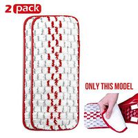 2 Pcs ProMist Microfiber Washable Spray Mop Refill, 12.79 * 5.51 inch，Washable