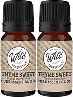 Wild Essentials Thyme Sweet 100% Pure Essential Oil 2 Pack - 10ml, Therapeutic Grade