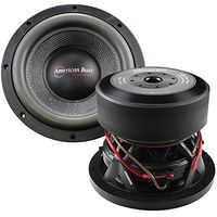 American Bass HD10D1 10" HD Series 3000 Watts Max Power Dual 1 Ohm Subwoofer