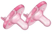 Philips Avent Soothie Pacifier, 3+ months, pink/pink, 2 pack, SCF192/07
