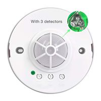 Sensky SK037 3-12M 360 Degree Ceiling Occupancy Sensor Motion Sensor Light Switch High Sensitive PIR Motion Sensor Switch (110V-240VAC)