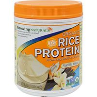 Growing Naturals Rice Prot Pwd Og2 Vanilla 16.4 Oz