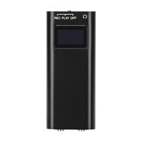 Tebatu Q25 Digital Recorder Voice Hidden Activated Listening Device 8GB Dictaphone MP3 Player