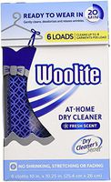 Woolite 11106 Dry Cleaner's Secret (6 Uses)-At Home Dry Cleaner for Fine Fabrics, Hand Washables and Dry Clean Only Clothing (4)