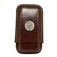 Fly Fishing 3-Finger Cigar Case – Leather Cigar Case – Cigar Cutters by Jim