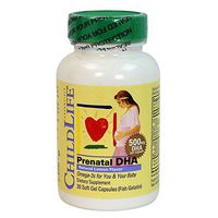 Child Life Essentials Prenatal Dha 500Mg 30 Sgel (4 pack)