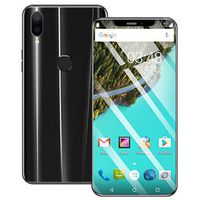 Unlocked Smartphone - Eight Cores 6.2'' Dual SIM HD Camera 16GB Cell Phone Android 8.1 WiFi GPS 3G Mobile Phone (X21, Black)