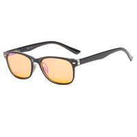 SUERTREE Anti Blue Light Reading Glasses Blocking 90% Blue Light Computer Reading Glasses Orange Tinted Lens with Night Vision 1.0X BM163