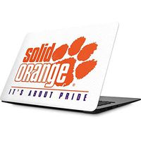 Skinit Decal Laptop Skin for MacBook Air 13.3 (2010-2017) - Officially Licensed College Clemson Solid Orange Its About Pride Design
