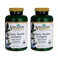 Swanson Urinary Health Complex Triple Herbal Protection 180 Capsules (2 Pack)