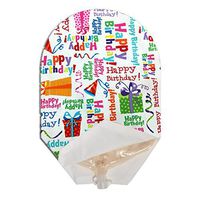 Happy Birthday Party Pouch Cover Open Ended