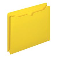 Globe-Weis/Pendaflex File Jackets, 2-Inch Expansion, Letter Size, Yellow, 50-Count (B3043DTYEL)