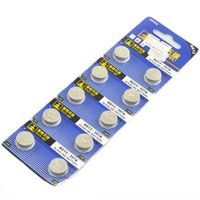 10 Pcs Ag13 Lr44 Sr44 L1154 A76 Lr1154 Button Battery